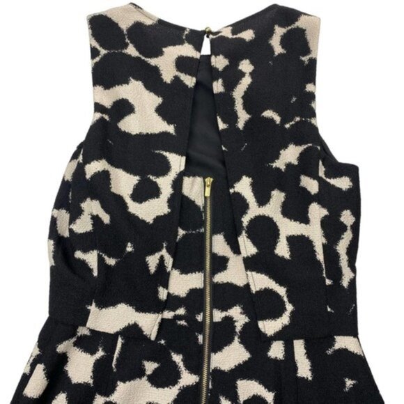 NWT BANANA REPUBLIC Layered Flounce Hem A-Line Dress Sz 2 Open Back - Picture 13 of 15